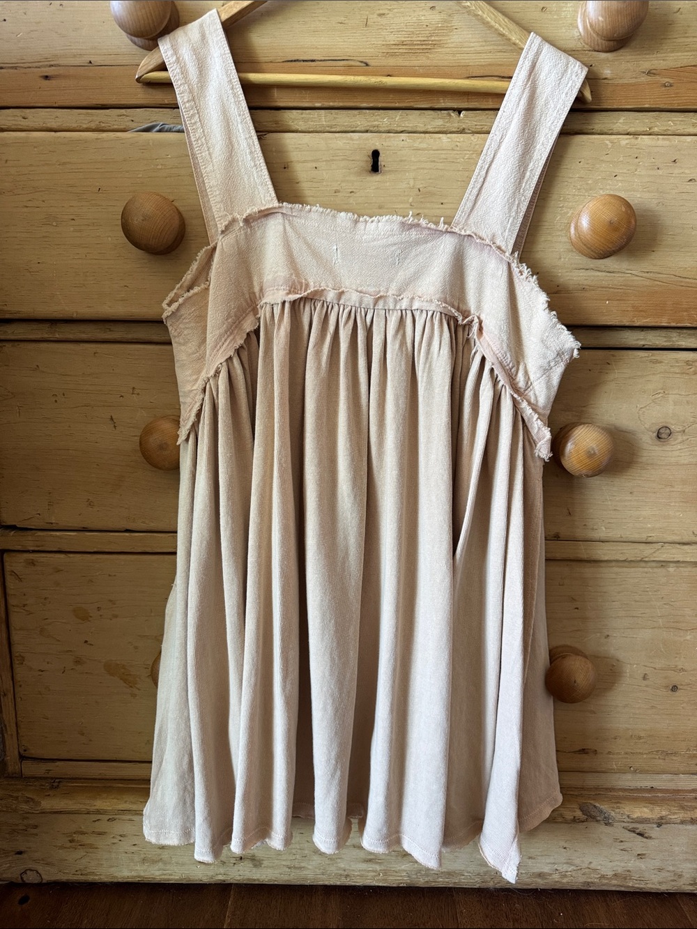 Free People Women's Blush Sleeveless Babydoll Tank Top - Picture 4 of 4